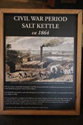 Image for Civil War Period Salt Kettle -- Iron & Steel Museum of AL, Tannehill Ironworks State Park, McCalla AL