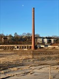 Image for Boiler House Chimney at the former French Worsted Company Mill complex - Woonsocket, Rhode Island