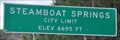 Image for Steamboat Springs, Colorado (Western Approach) ~ Elevation 6695 Feet