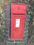 Image for Post box mounted in pillar, Edstone, UK
