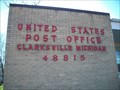 Image for U.S. Post Office Clarksville Mi. 48815