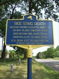 Image for 2nd Bee Sting Death