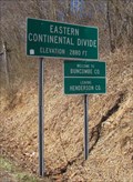 Image for Eastern Continental Divide Elevation 2880 ft - Gerton, NC