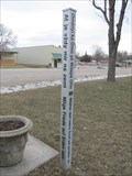 Image for Glen Elder Peace Pole -- Glen Elder KS