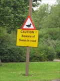 Image for Swan  Warning - Giffard Park - Milton Keynes - Buck's