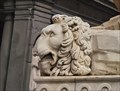 Image for León en la estatua de Hercules y Caco - Piazza della Signoria - Florencia, Italia
