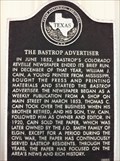 Image for Bastrop Advertiser, Texas' Oldest Weekly Newspaper, 78602
