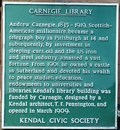 Image for Carnegie Library, Stricklandgate, Kendal, Cumbria, UK