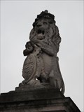 Image for Lion on West Gate to Buckingham Palace - Westminster, London, UK