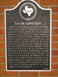 Image for Tatum Cemetery