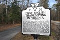 Image for First English Thanksgiving In Virginia