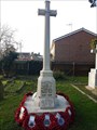 Image for Combined WWI & WWII Memorial Cross - St Mary & St Botolph - Whitton, Suffolk