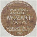 Image for FIRST - Symphony by Wolfgang Amadeus Mozart - Ebury Street, London, UK