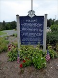 Image for Tolland Historical Marker - Tolland, CT