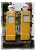 Image for Vintage Gasoline Pumps - Lenham Motor Company (England) - Harrietsham, Kent, England.