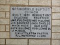 Image for 1917 - Springfield Missionary Baptist Church, Rockdale, TX USA