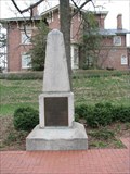 Image for Thomas Jefferson Original Grave Stone - University of Missouri - Columbia, Missouri