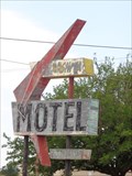 Image for Historic Route 66 - Washita Motel Neon - Canute, Oklahoma, USA