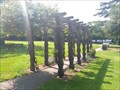 Image for Wooden Pergola at Wynn Garden's Sensory Garden - Wynn Gardens, Old Colwyn, Wales, UK