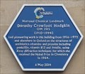 Image for Dorothy Crowfoot Hodgkin And Asteroid 5422 Hodgkin - Oxford, UK