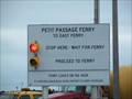 Image for Petit Passage - Tiverton/East Ferry, NS