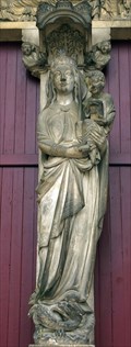 Image for Virgin Mary with infant Jesus (Main Portal) - Cathedral Laon / France