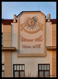 Image for Vulnerant Omnes - Ultima Necat, Sundial at Apothecary in Hermanuv Mestec, Czech Republic