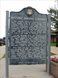 Image for Amana Colonies Historical Marker – Victor, IA