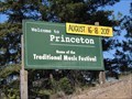 Image for Princeton: Home of the Traditional Music Festival -  British Columbia