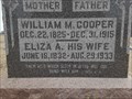 Image for 101 - Eliza A. Cooper, Clearwater Cemetery, KS
