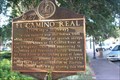 Image for "El Camino Real Historical Marker " - Bainbridge,Ga.
