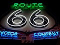 Image for Route 66 Neon - Oklahoma Route 66 Museum - Clinton, Oklahoma, USA.