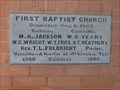 Image for 1900 - First Baptist Church of Farmersville - Farmersville, TX