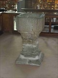 Image for Medieval Font, Priory Church, Leominster, Herefordshire, England