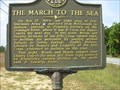 Image for THE MARCH TO THE SEA-GHM 075-6-Henry Co.,GA.