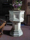 Image for Stone Font, St Mary de Wyche, Wychbold, Worcestershire, England