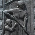 Image for 4 Bas relief bronze plaques by Norman Rockwell - Rindge, NH