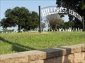 Image for Hillcrest Cemetery - Canton, TX