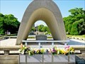 Image for Cenotaph at Hiroshima Peace Memorial Park - Hiroshima, Japan