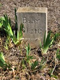 Image for baby Slate -- Scott Cemetery, near McKinney, TX