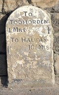 Image for Milestone - Halifax Road, Todmorden, Yorkshire, UK.