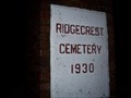 Image for Ridgecrest Cemetery