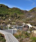 Image for Silica Rapids Lookout. Mt Ruapehu. North Is. New Zealand.