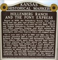 Image for Hollenberg Ranch and The Pony Express - Kansas