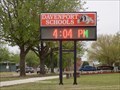 Image for Davenport Schools Time/Temp sign - Davenport, OK