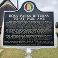 Image for Rosa Parks Returns to St. Paul AME - Montgomery, AL