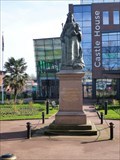 Image for Statue of Queen Victoria & Asteroid 12 Victoria - Newcastle-under-Lyme, Staffordshire, UK
