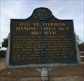 Image for Old St. Stephens Masonic Lodge No. 9 (1821-1834) - St. Stephens, AL