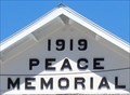 Image for 1919 Peace Memorial - George Town, Cayman Islands