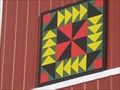 Image for Six Mile Corner Painted Barn Quilt, rural Hull, IA